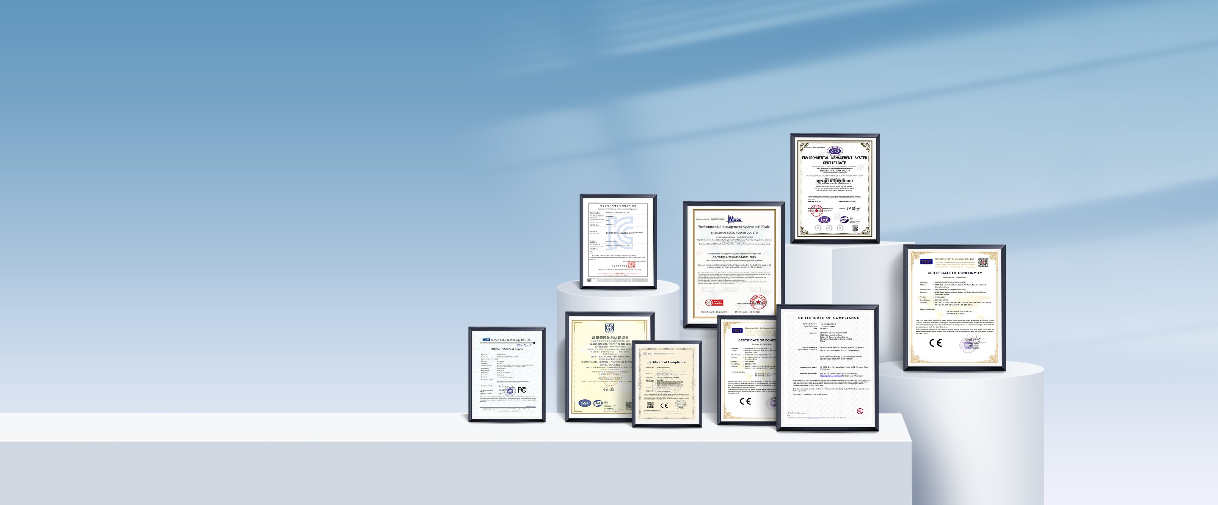 Certifications